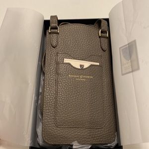 Aspinal of London Travel Phone Case with Strap